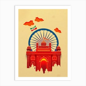 India Gate Art Print