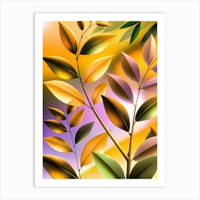 Autumn Leaves 92 Art Print