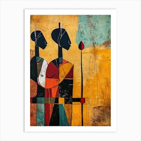 Two African Women 1 Art Print