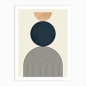 Contemporary modern art 55 Art Print