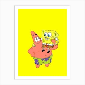 Spongebob Squarepants- Kids Art Print