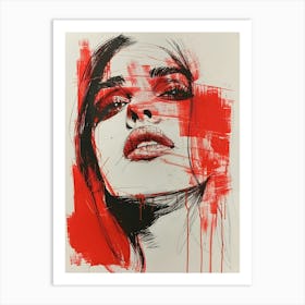 Contemporary Woman 7 Art Print