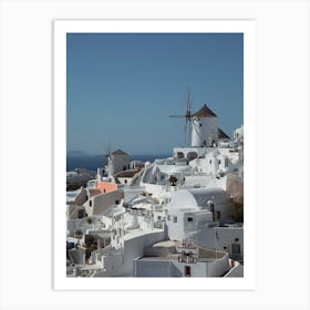 Greece Travel Print 1 Art Print