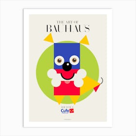 BAUHAUS FOR KIDS | DOGGIE Art Print