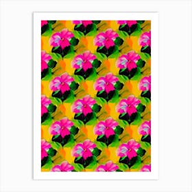 Orchids Andy Warhol Flower Art Print