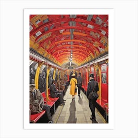 London Underground Art Print