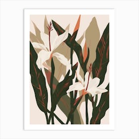 Tropical Flowers 13 Art Print