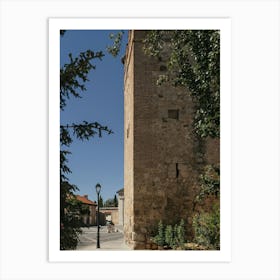 Tower of the castle, Alcalá de Henares, Spain Art Print