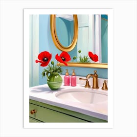 Bathroom Decor Art Print