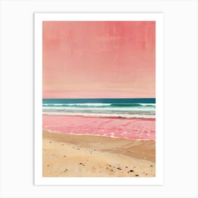 Pink Beach 2 Art Print