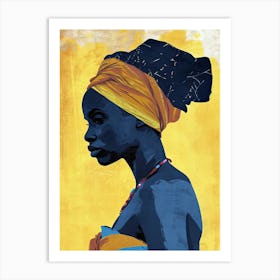 Boho Journey|The African Woman Series Art Print