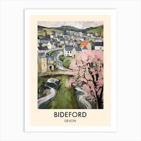 Bideford (Devon) Painting 4 Travel Poster Art Print