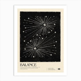 Balance Art Print