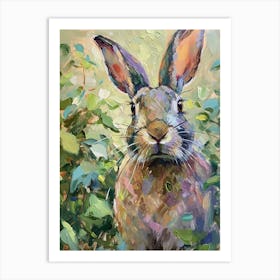 Beveren Rabbit Painting 4 Art Print