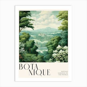 Botanique Fantasy Gardens Of The World 62 Art Print