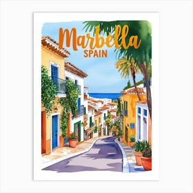 Marbella Spain Art Print