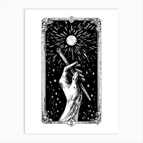 Tarot Card Artist Art Print