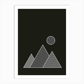 Mountain In The Sky Art Print