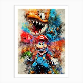 Super Mario Bros Art Print