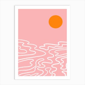 The Sun And The Sea Art Print