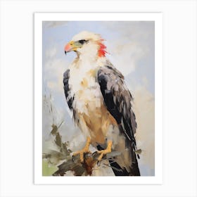 Bird Painting Crested Caracara 3 Art Print