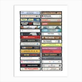 1988 Music - Cassette Print - Born in '88 Art Print