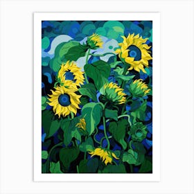 Sunflowers 22 Art Print