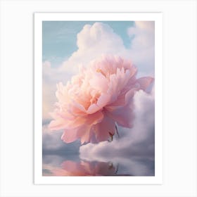 Peony in the Clouds Art Print