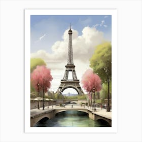 Paris In Spring art print Art Print