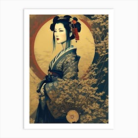 Geisha 23 Art Print