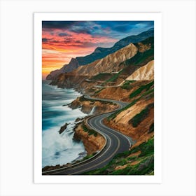 Big Sur California Art Print