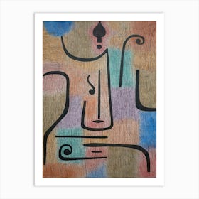 Erzengel, Paul Klee Art Print