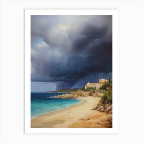 Stormy Sea.5 Art Print