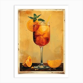 Aperol Spritz Art Print 45 Art Print