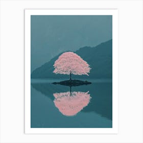 Sakura Tree Art Print