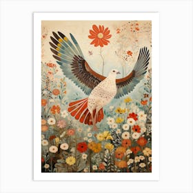 Partridge 3 Detailed Bird Painting Art Print