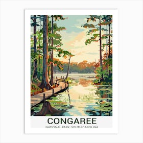 Congreae National Park Art Print