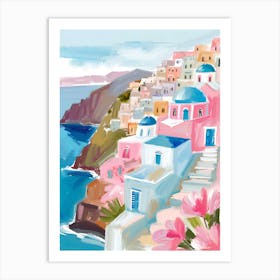 Santorini Print 5 Art Print