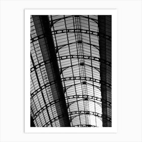 Galleria Long Glass Ceiling - Milan Italy Art Print