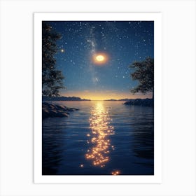 Starry Night 181 Art Print