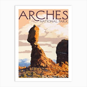 Arches National Park Art Print