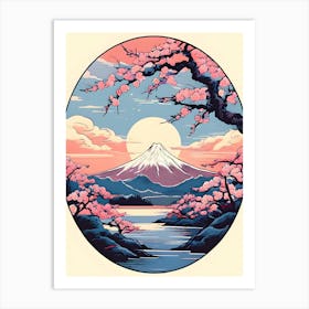 Japanese Cherry Blossoms 1 Art Print