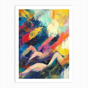 Nude Painting Art Print