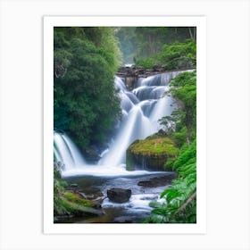 Cooinda Falls, Australia Realistic Photograph (3) Art Print