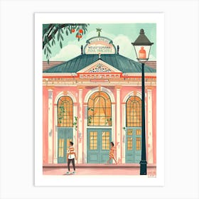 Preservation Hall Storybook Illustration 1 Art Print