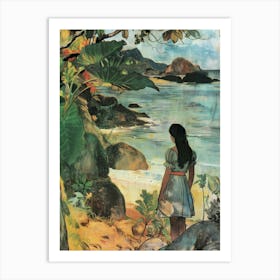 Hawaiian Girl 5 Art Print