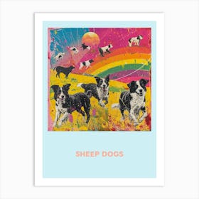 Sheep Dogs Poster Art Print