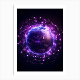 Nasa Planet Art Print