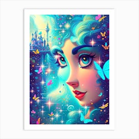 Fairytale Princess 6 Art Print