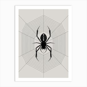 Spider Web Art Print